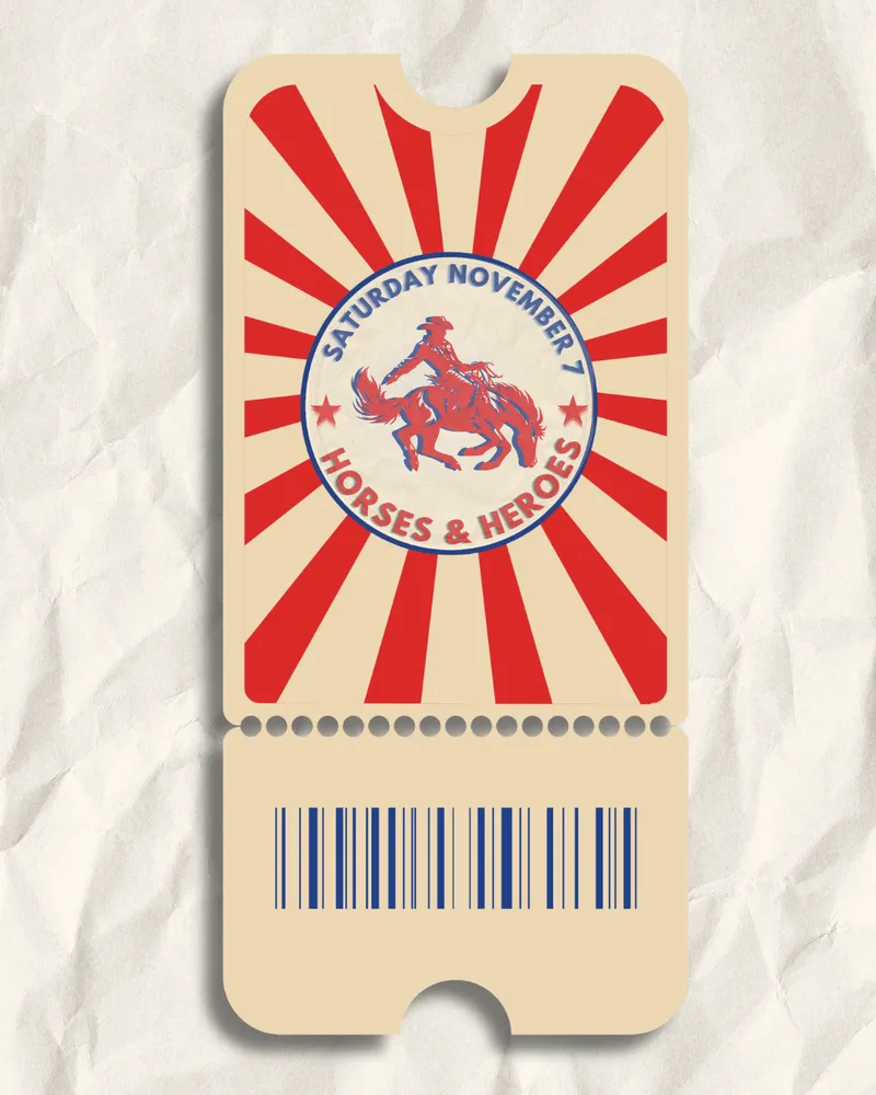 Flyer for Saturday Fair + Rodeo General Admission