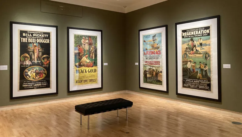 Flyer for Jacksonville's Norman Studios: Movie Posters from the Permanent Collection
