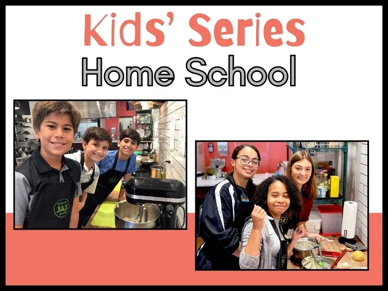 Flyer for Kids’ 4-Week Home School Series – Nov 2026 (Mon @ Noon)