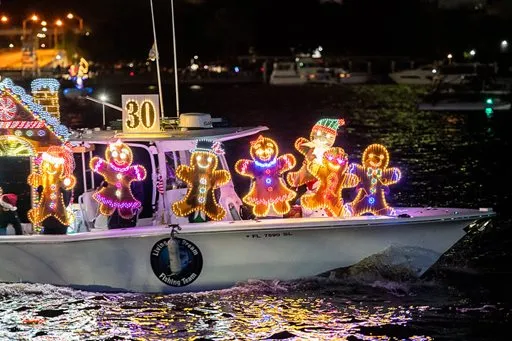 Flyer for Jacksonville Light Boat Parade