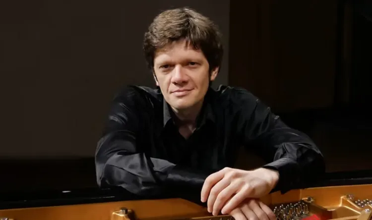 Flyer for Piano Master Class with Arsentiy Kharitonov presented by Beaches Fine Arts Series
