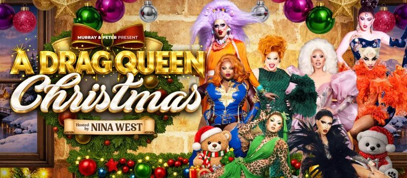Flyer for A Drag Queen Christmas