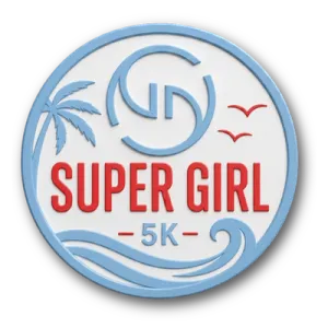 Flyer for SUPER GIRL 5K - Beach Run/Walk - JAX BEACH