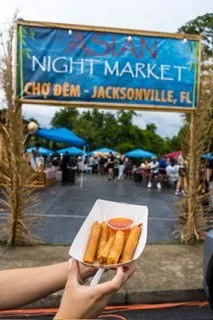 Flyer for Asian Night Market (Southside)