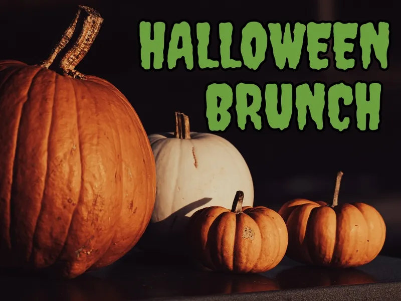 Flyer for Halloween Brunch