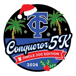 Flyer for Conqueror 5k: Jingle Jog Edition