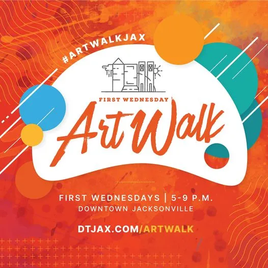 Flyer for First Wednesday Art Walk