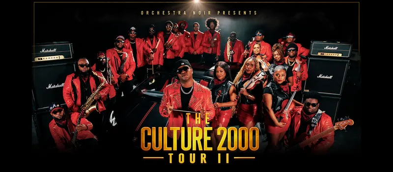 Flyer for Orchestra Noir Presents: The Culture 2000 Tour II