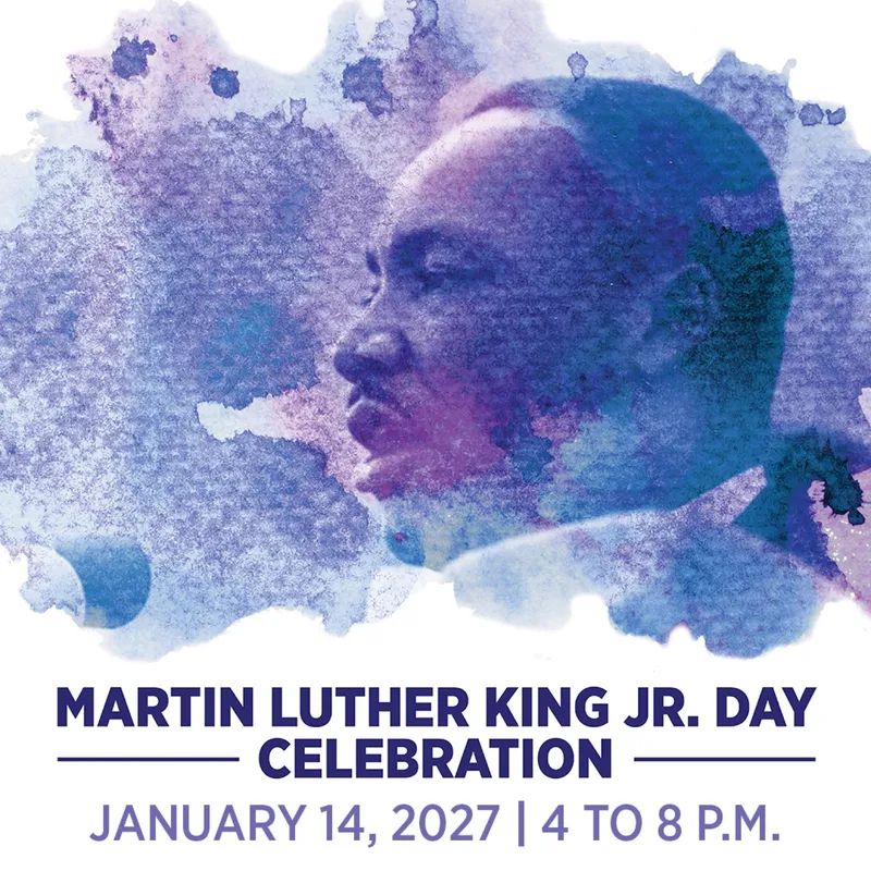 Flyer for MLK Celebration