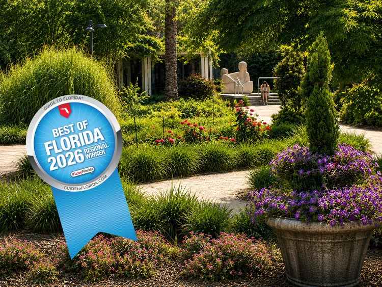 Flyer for UNF Botanical Garden: Botanical Life, Art and Culture Tour