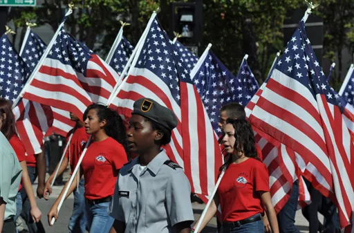 Flyer for Veterans Day Parade