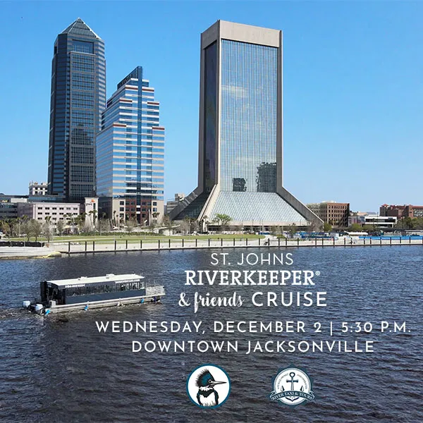 Flyer for St. Johns Riverkeeper & Friends Cruise
