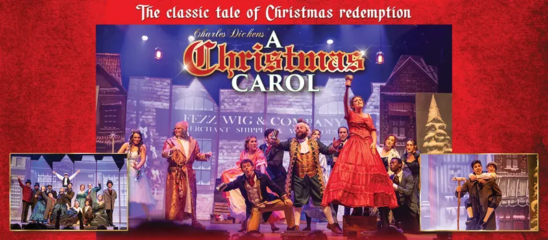 Flyer for Charles Dickens’ A Christmas Carol
