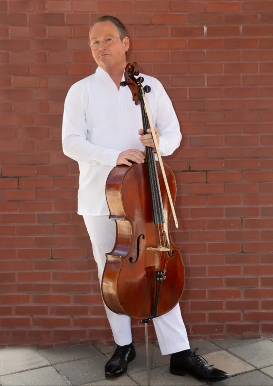 Flyer for Cello Recital Featuring Alexei Romanenko