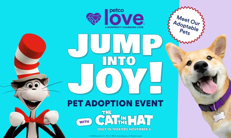 Flyer for Jump Into Joy Adoption Event