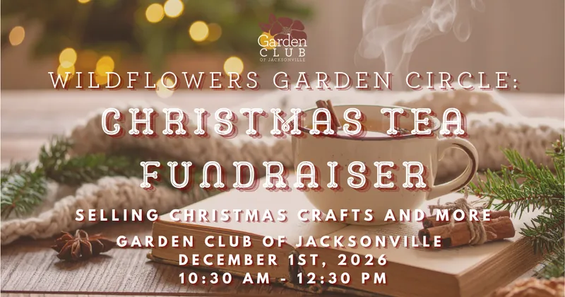 Flyer for Christas Tea Fundraiser
