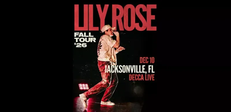 Flyer for Lily Rose at Decca Live