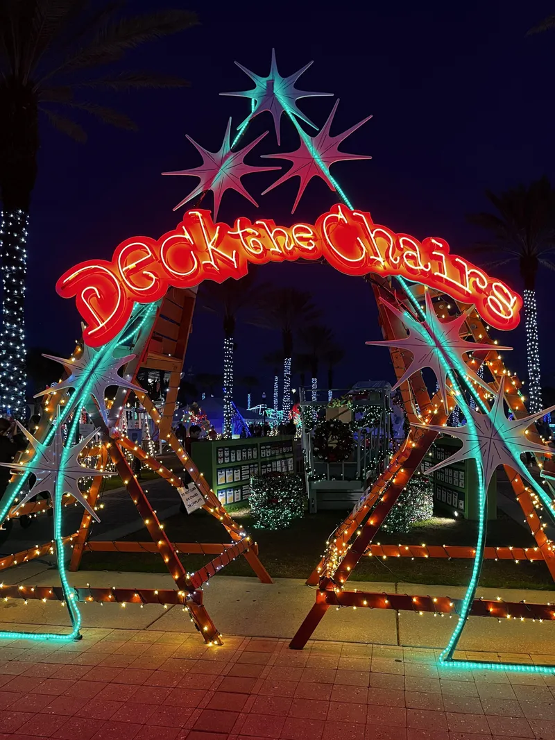 Flyer for Deck the Chairs
