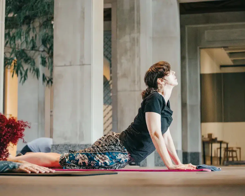 Flyer for Yoga for All