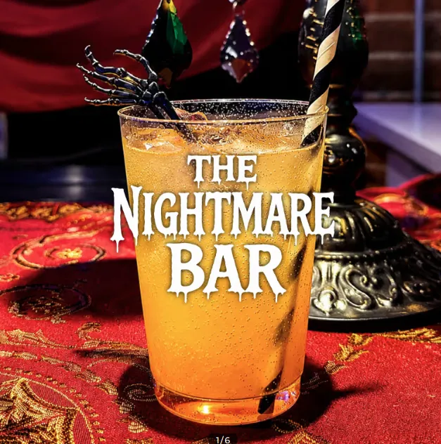 Flyer for The Nightmare Bar