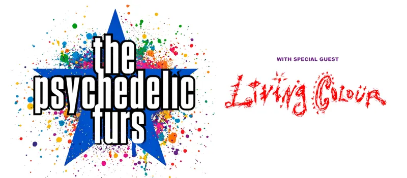 Flyer for The Psychedelic Furs