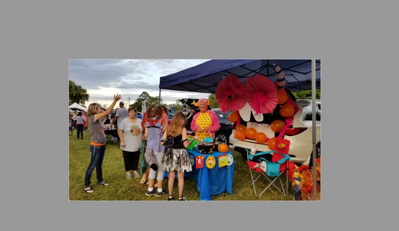Flyer for Green Cove Springs Police Department Trunk or Treat