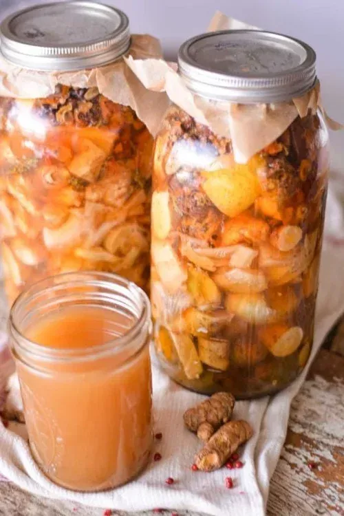 Flyer for Immunity Boost: Oxymels & Fire Cider