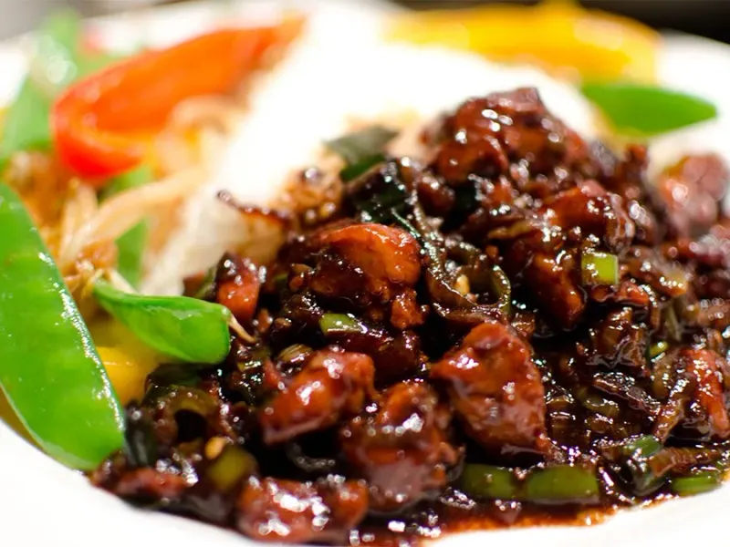 Flyer for Asian Bistro Favorites