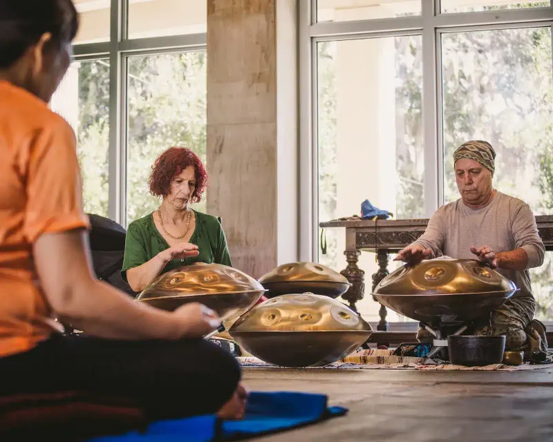Flyer for Self-Care Sundays: Tai Chi and Sound Bath