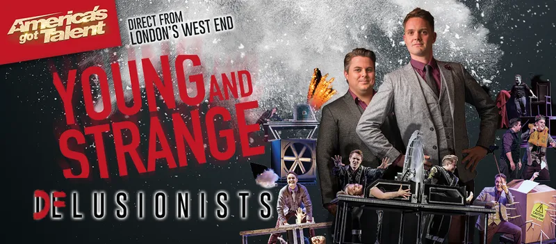 Flyer for Young & Strange: Delusionists