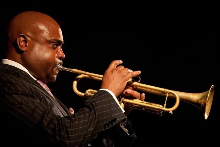 Flyer for 39th Annual Great American Jazz Series presents: Trumpeter Terell Stafford with UNF Jazz Ensemble 1 and Douglas Anderson School of the Arts Jazz Ensemble 1