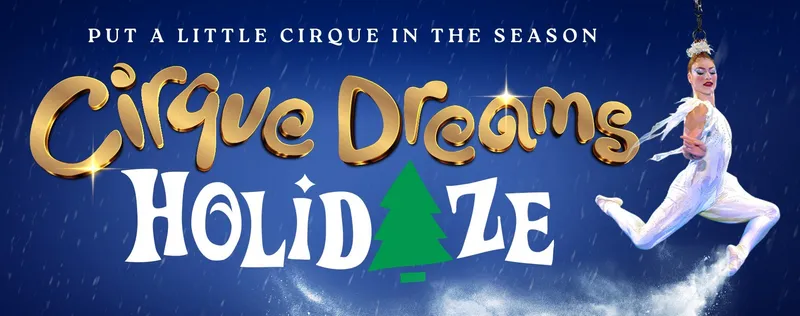 Flyer for Cirque Dreams Holidaze