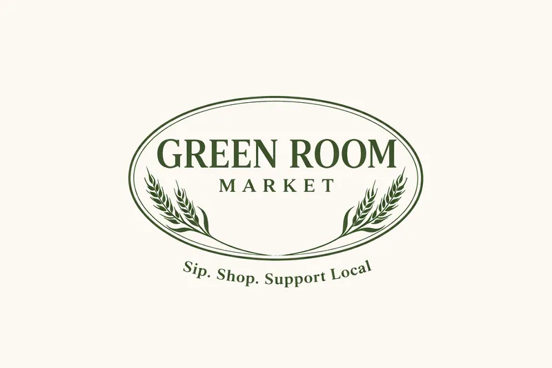 Flyer for Green Room Market