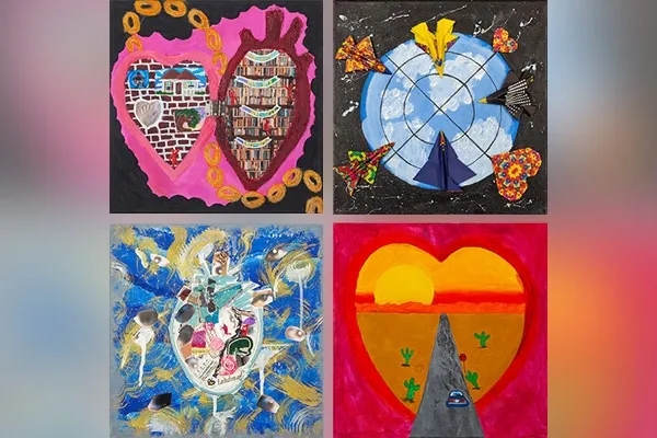 Flyer for Art with a Heart in Healthcare