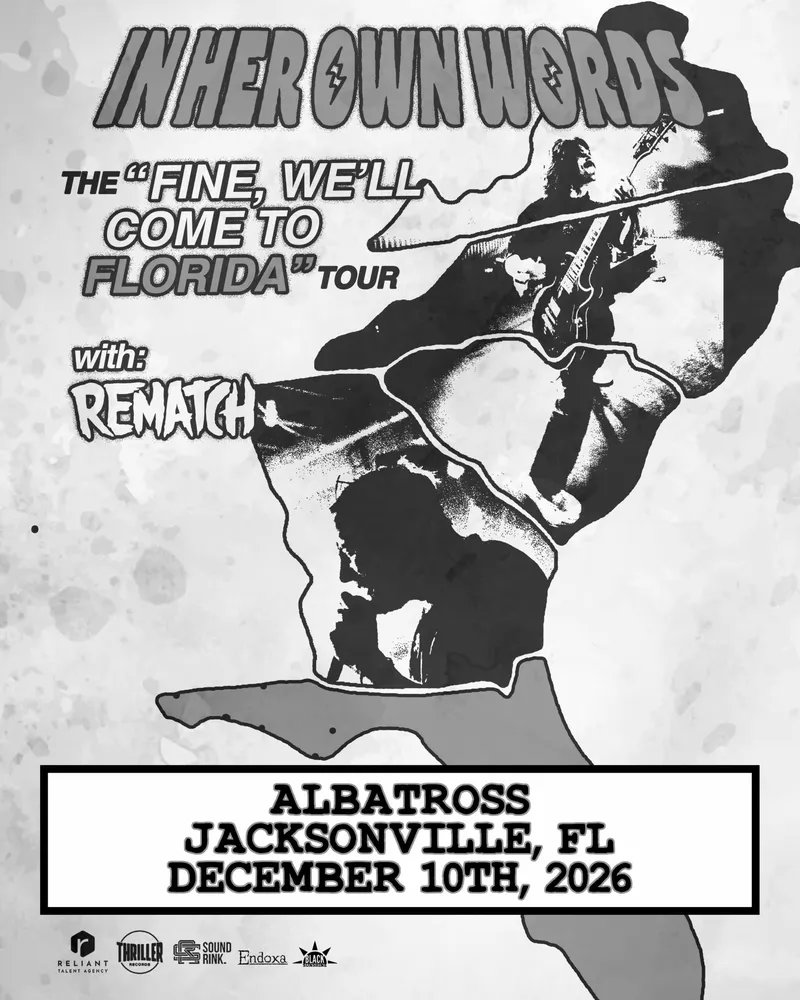 Flyer for IN HER OWN WORDS, REMATCH