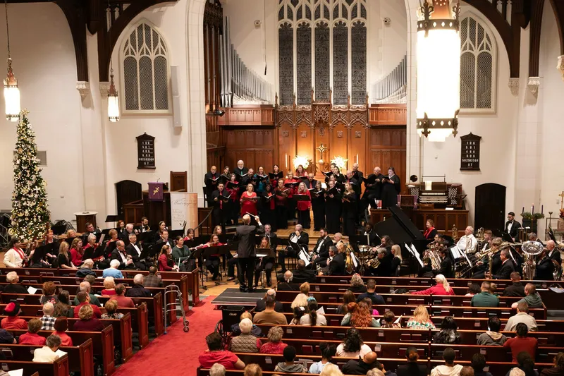 Flyer for First Coast Wind Symphony Presents: Holiday Concert "Sounds of the Season"