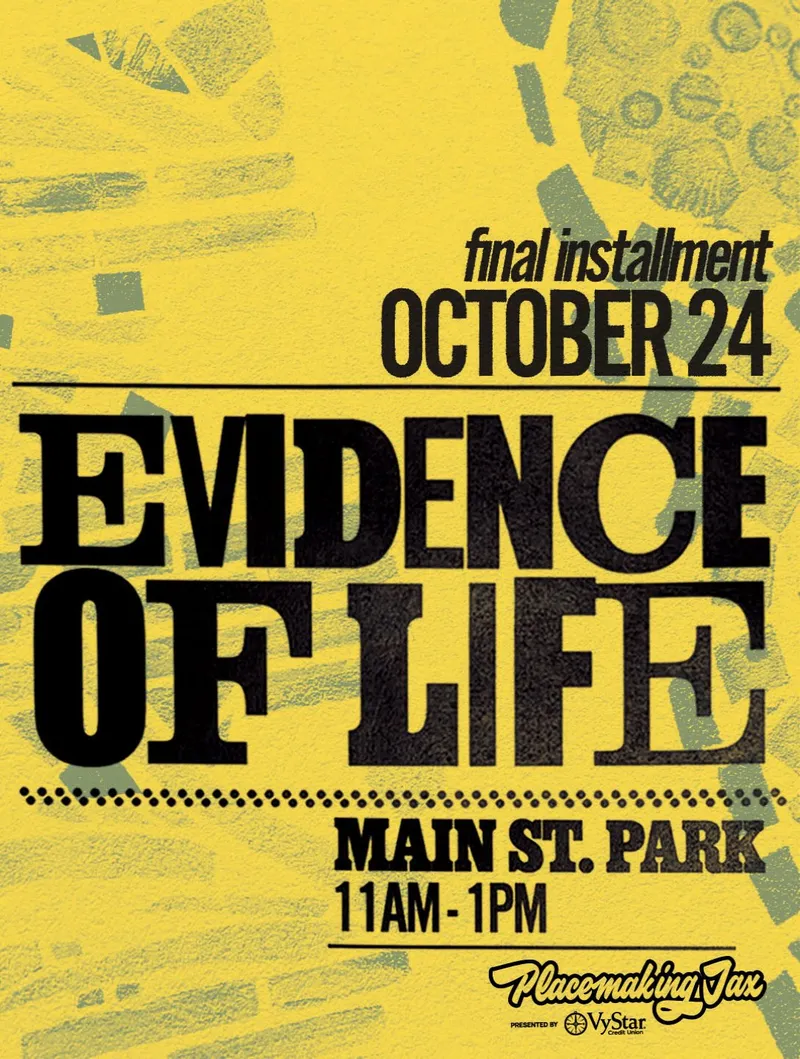 Flyer for Evidence of Life