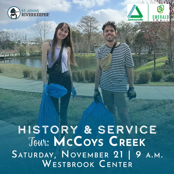 Flyer for History and Service Tour: McCoys Creek – Robinson’s Addition