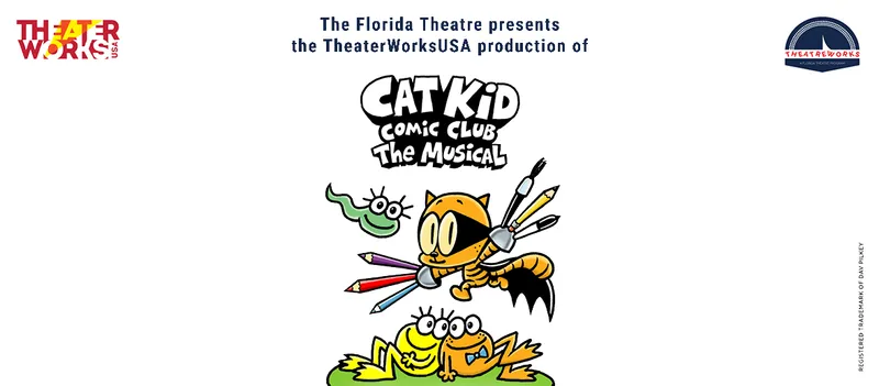 Flyer for Cat Kid Comic Club: The Musical
