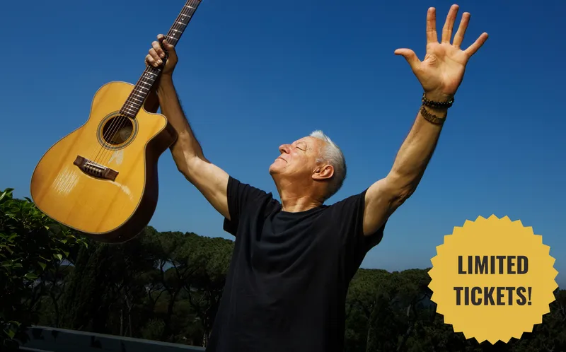 Flyer for Tommy Emmanuel, CGP - Living In The Light Tour