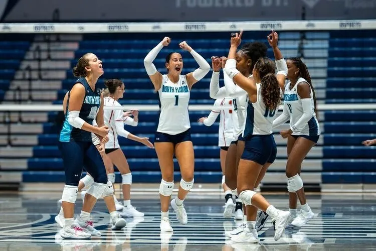 Flyer for Volleyball vs. West Florida