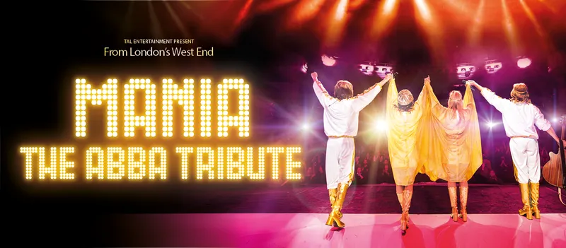 Flyer for MANIA: The ABBA Tribute