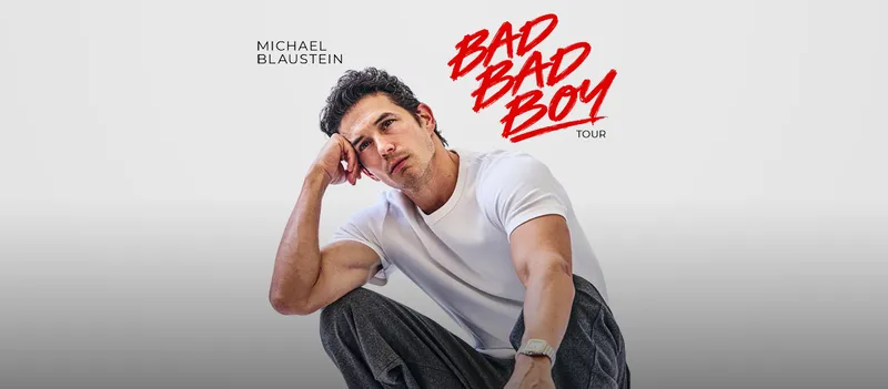 Flyer for Michael Blaustein