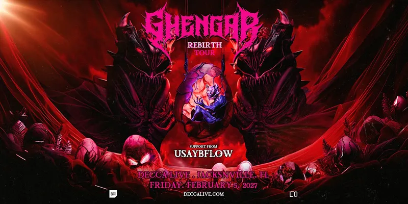 Flyer for Ghengar at Decca Live