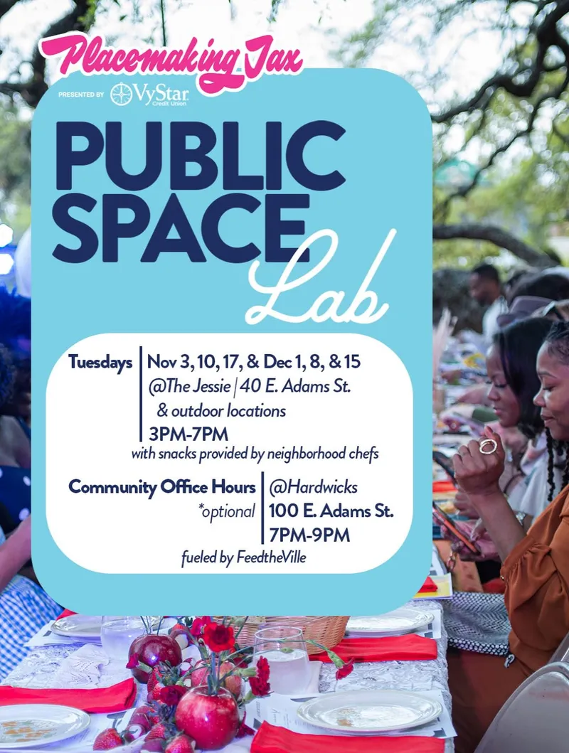Flyer for The Public Space Lab