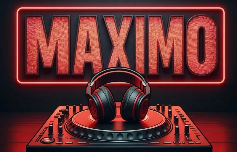 Flyer for DJ Maximo