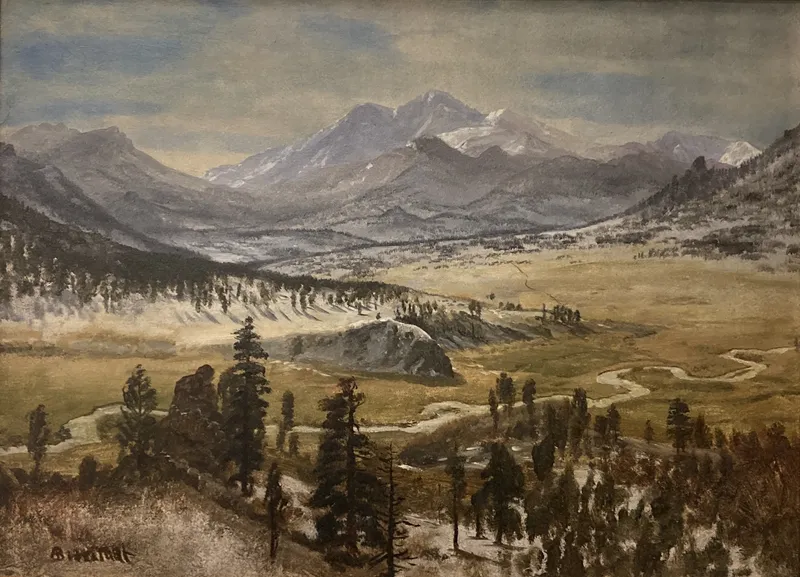 Flyer for Touring the Landscape: Art, Travel and the Shaping of American Identity