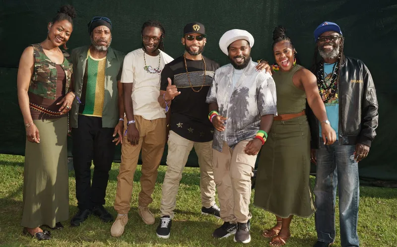 Flyer for The Wailers