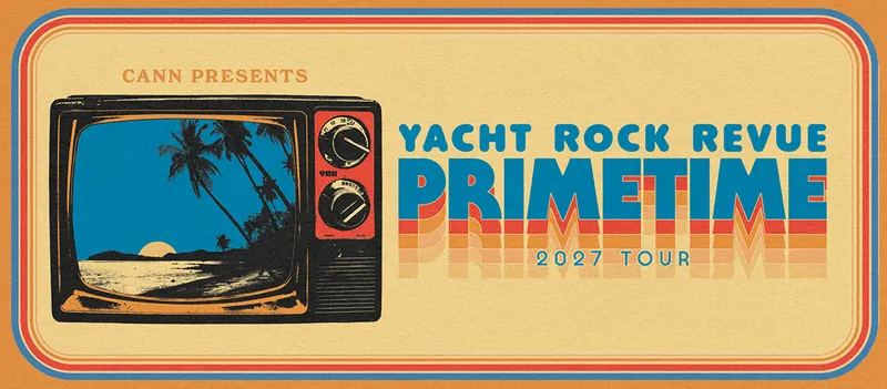 Flyer for Yacht Rock Revue