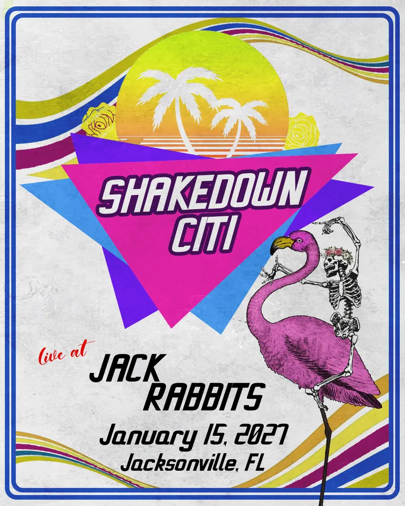 Flyer for SHAKEDOWN CITI